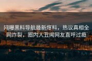 网曝黑料导航最新爆料，热议真相全网炸裂，圈内人丑闻网友直呼过瘾