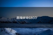 暴躁妹妹CSGO