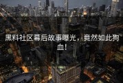 黑料社区幕后故事曝光，竟然如此狗血！