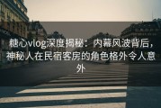 糖心vlog深度揭秘：内幕风波背后，神秘人在民宿客房的角色格外令人意外